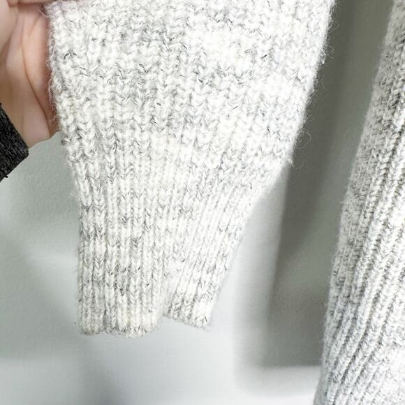 Marine Layer Womens Cabin Cardigan Oversized Chunky Knit Open Front Gray Size S - Picture 6 of 8